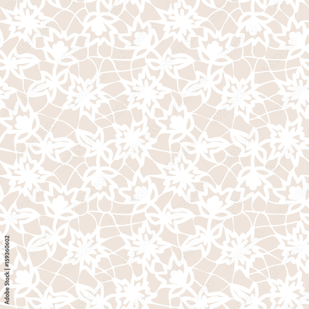 Seamless white lace Seamless white lace