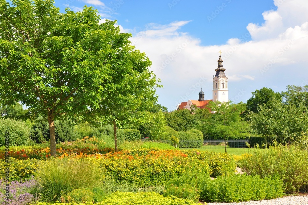 Botanic garden in Altenburg, near Altenburg abbey, Lower Austria