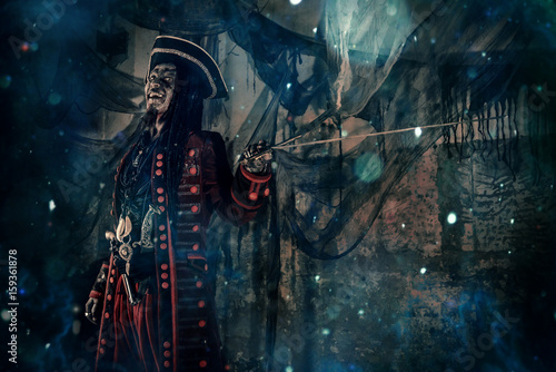 Fotografie, Obraz zombie pirate halloween