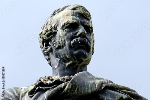 David Livingstone statue, Edinburgh, Scotland