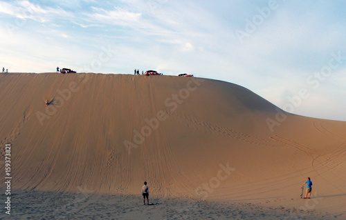 Sandboarding in Huacachina  Peru