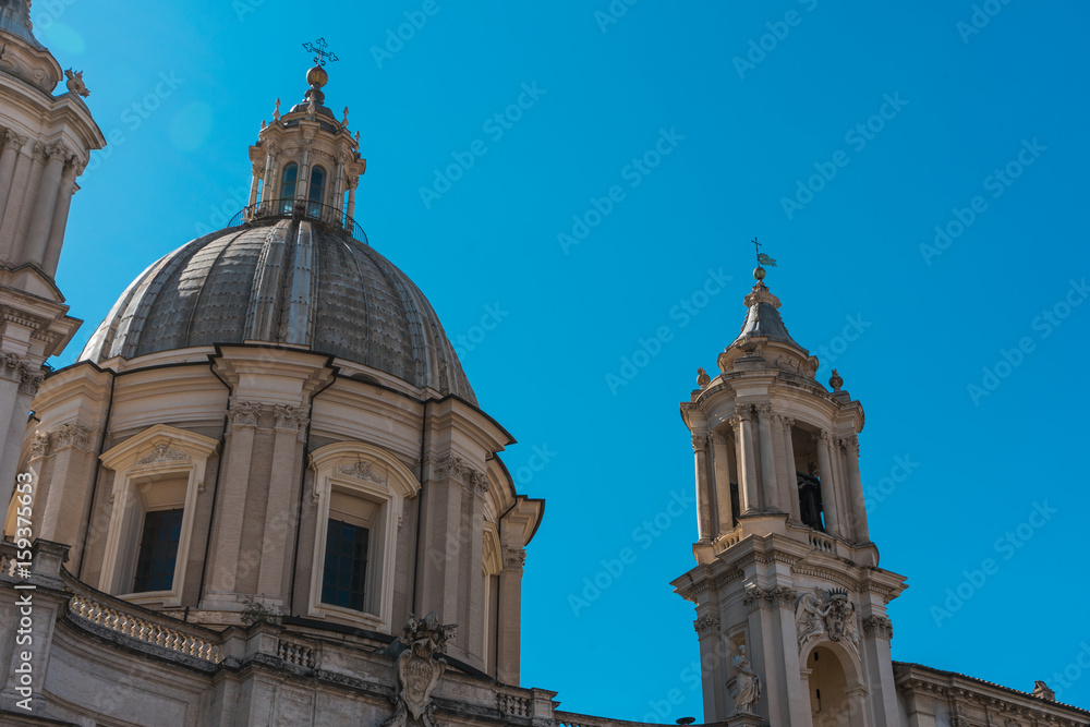Dome of St Peters Basilica in the Vatican
