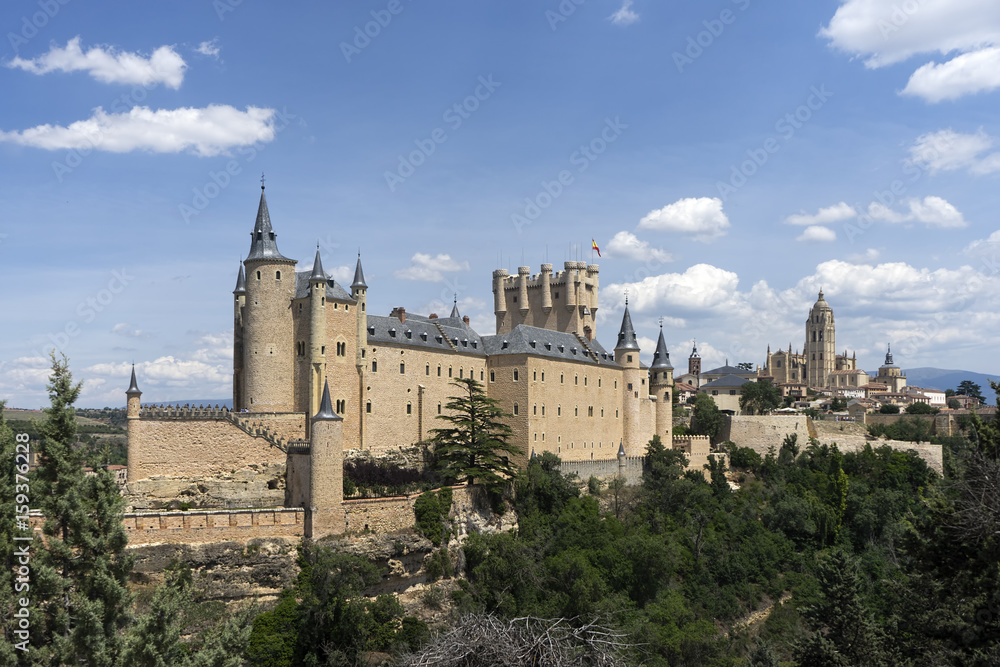 Monumentos de la ciudad de Segovia, El real Alcázar, España
