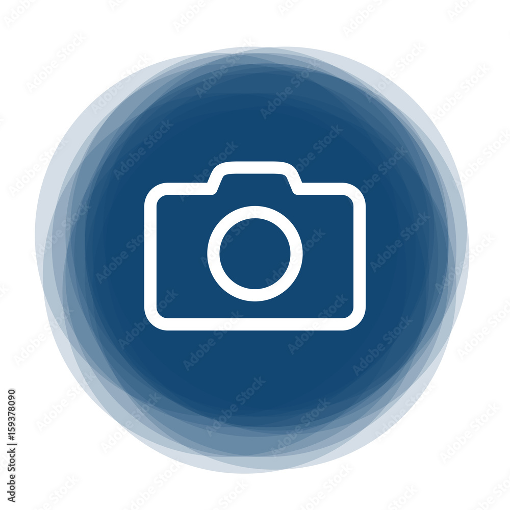 Abstract round button - photograph Abstract round button - photograph
