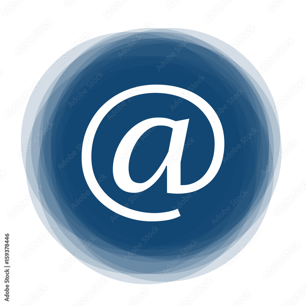 Abstract round button - contact Abstract round button - contact