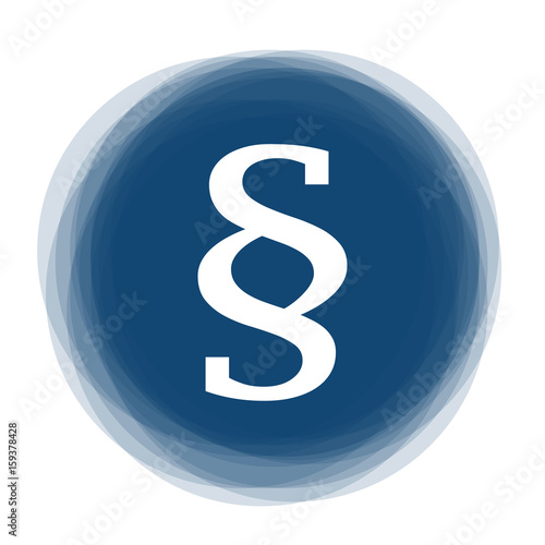 Abstract round button - paragraph