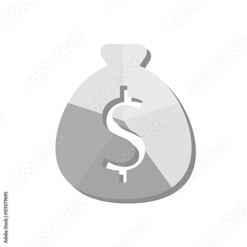 Icon - Geldsack Dollar- Geldanlage