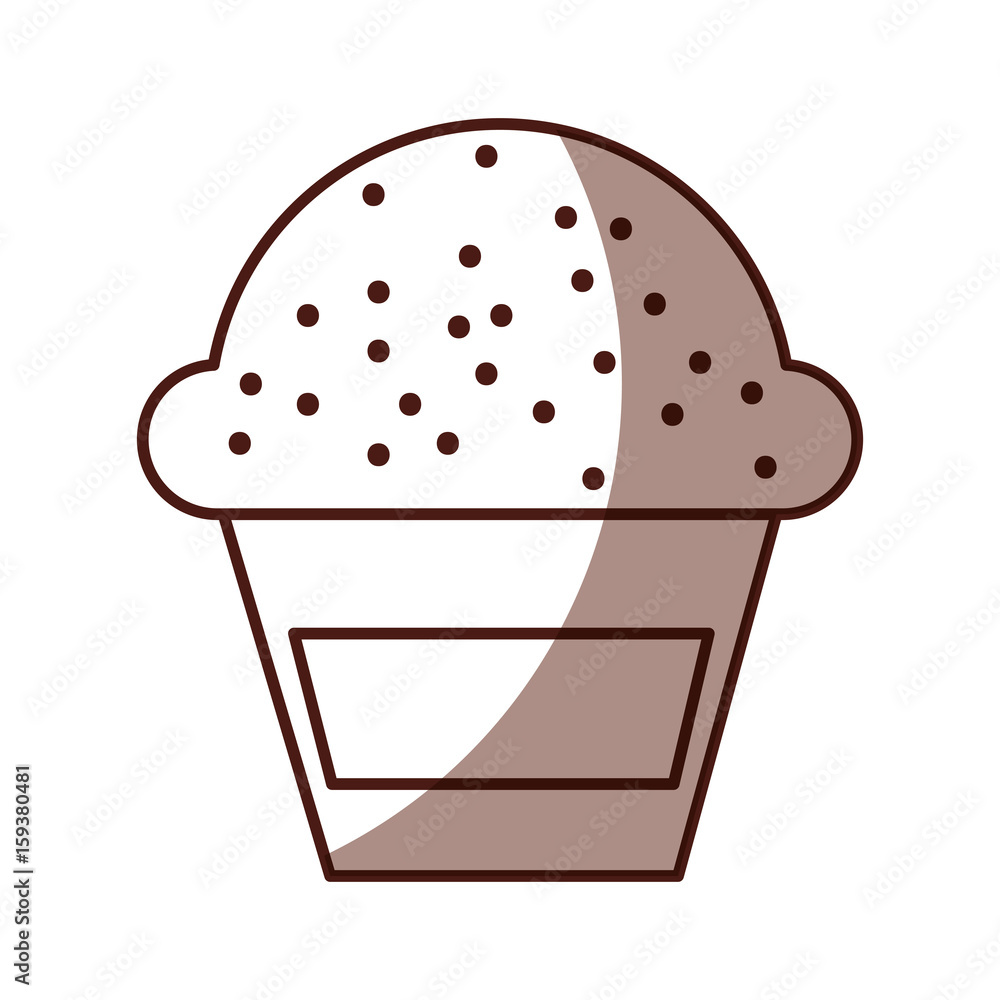 cup cake sweet icon vector illustration design cup cake sweet icon vector illustration design