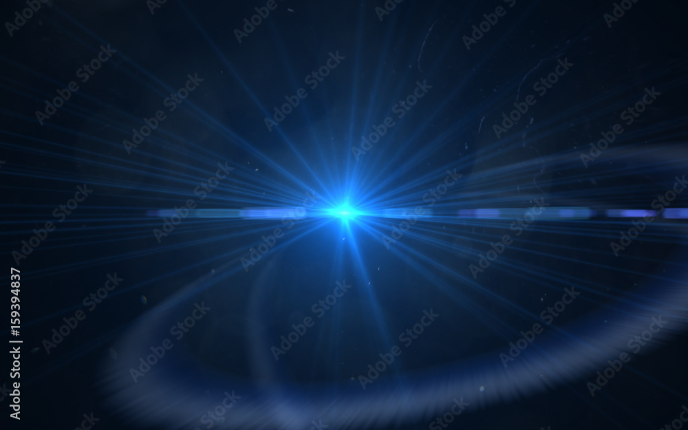 Abstract image of sun burst lighting flare Abstract image of sun burst lighting flare