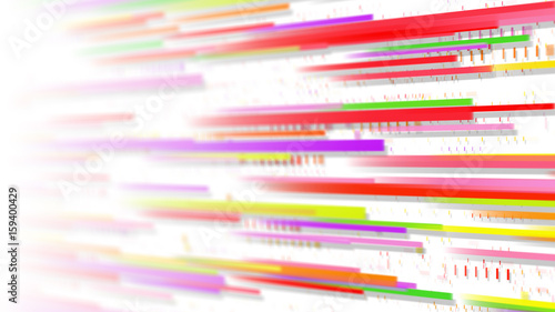 Colorful lines abstract ill...