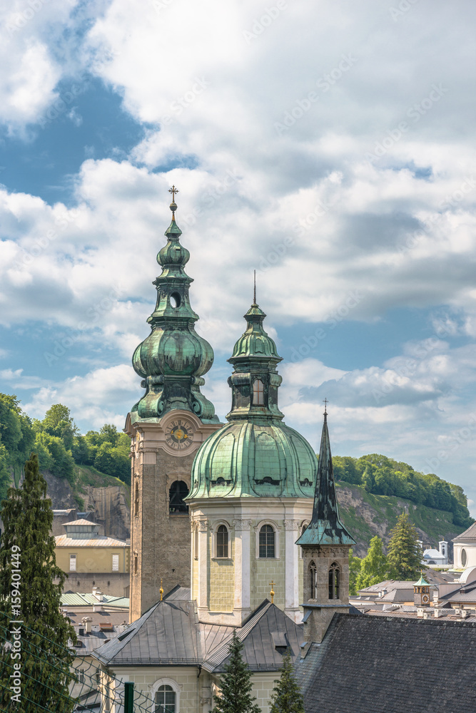Fototapeta premium Beautiful Old Christian Church - Salzburg, Austria