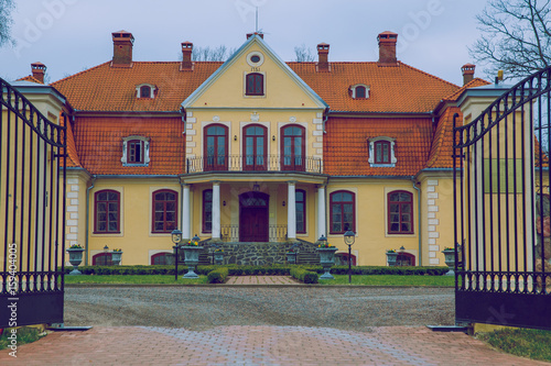 Manor at Latvia.