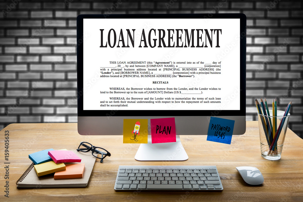 LOAN AGREEMENT Business Support document and agreement signing LOAN AGREEMENT Business Support document and agreement signing