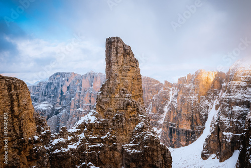 mountains Sella Ronda Dolomites Italy