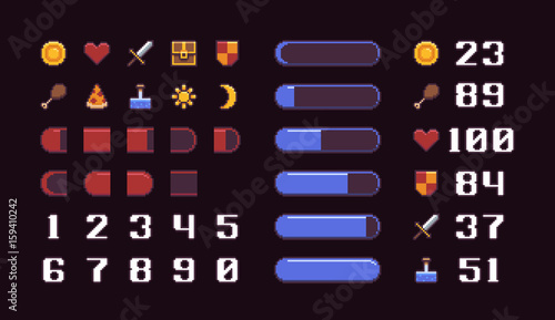 Pixel Art Interface