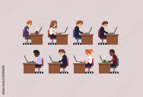 Pixel Art Office
