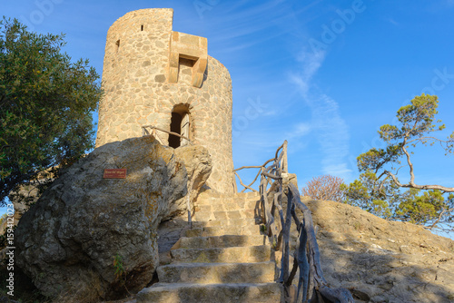 Verger Tower, northwest coast of Majorca, Spain photo