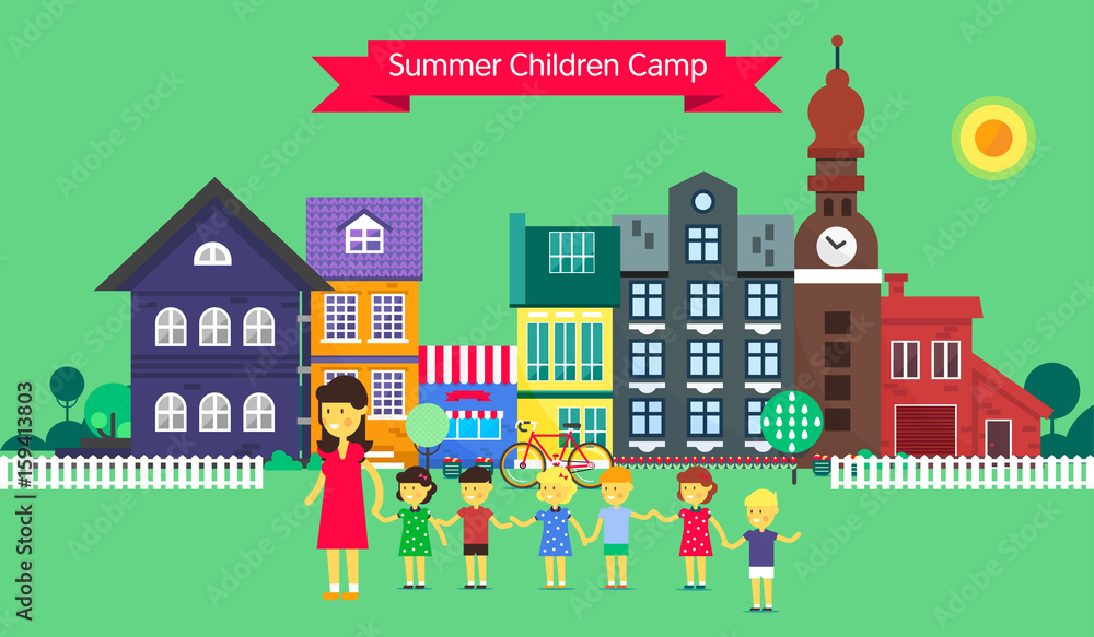 Summer children camp