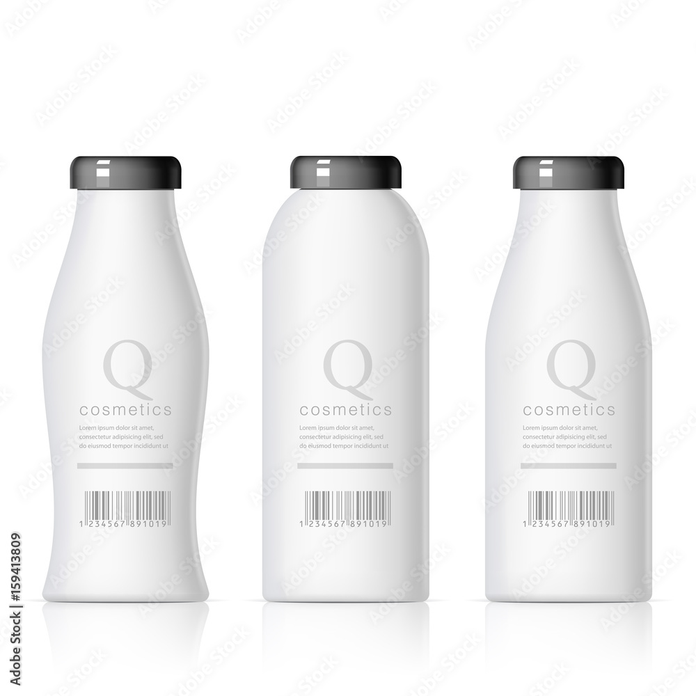 Set of Realistic cosmetic bottle Set of Realistic cosmetic bottle