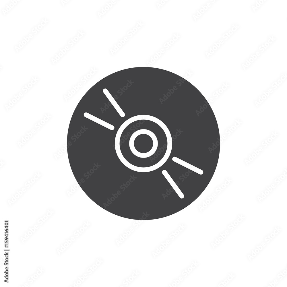 Cd, dvd compact disc icon vector, filled flat sign, solid pictogram isolated on white. Symbol, logo illustration. Pixel perfect Cd, dvd compact disc icon vector, filled flat sign, solid pictogram isolated on white. Symbol, logo illustration. Pixel perfect
