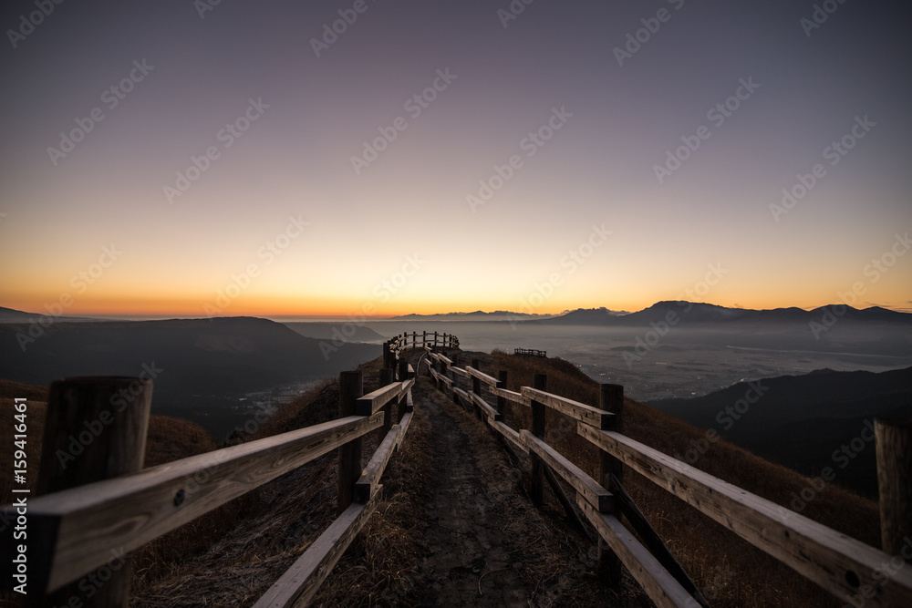 Obraz premium 阿蘇の大自然