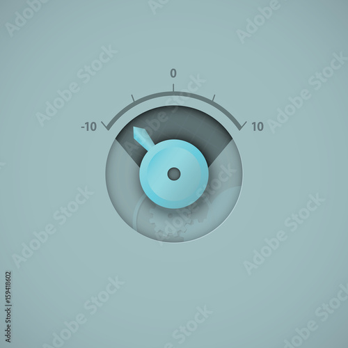 Vector fuel or volume Level