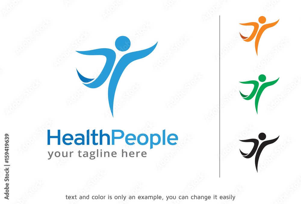 People Logo Template Design Vector, Emblem, Design Concept, Creative Symbol, Icon People Logo Template Design Vector, Emblem, Design Concept, Creative Symbol, Icon