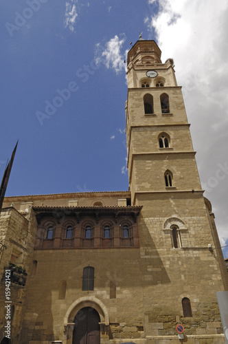 San Pedro church in Fraga, Huesca province, Aragon, Spain