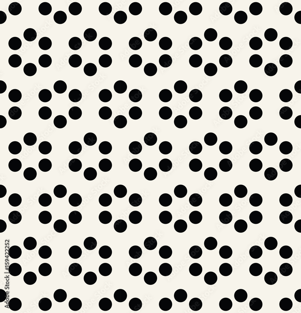 abstract geometric seamless floral pattern vector abstract geometric seamless floral pattern vector