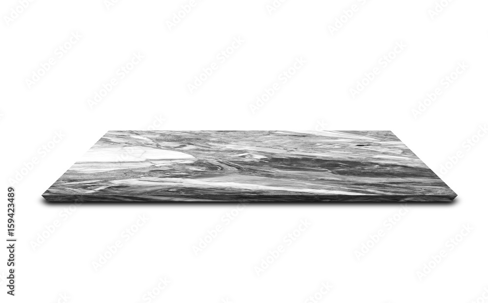 Marble floor counter isolated Marble floor counter isolated