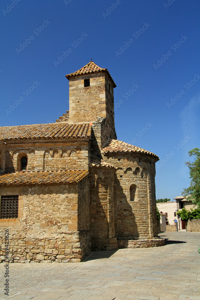 Church of Sant Pere, Ullastret, Girona province Girona, Catalonia ,Spain