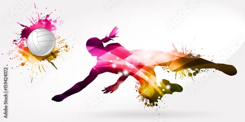 Obraz Siatkówka plażowa, siatkówka