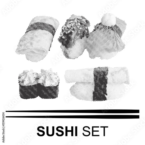 Various Japanese Sushi