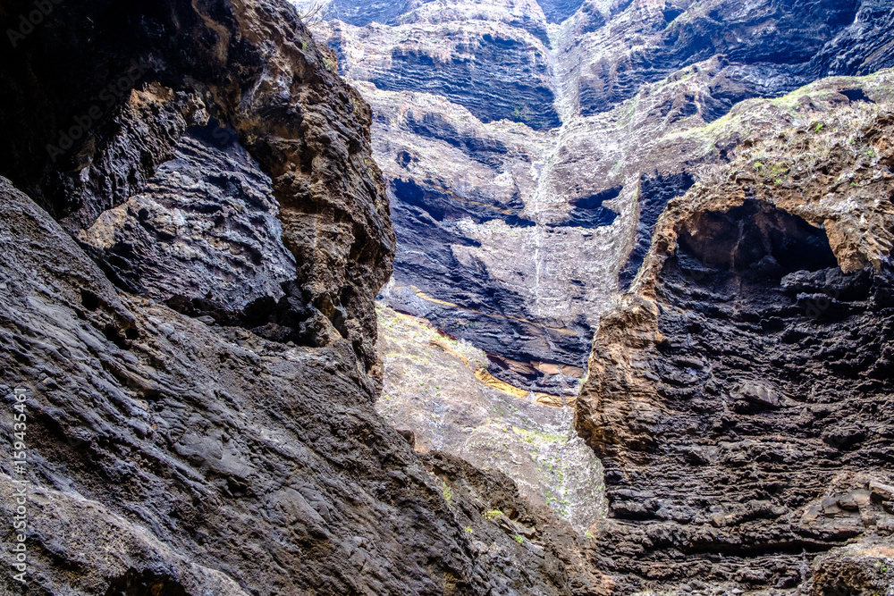 Obraz premium famous masca gorge - tenerife - spain
