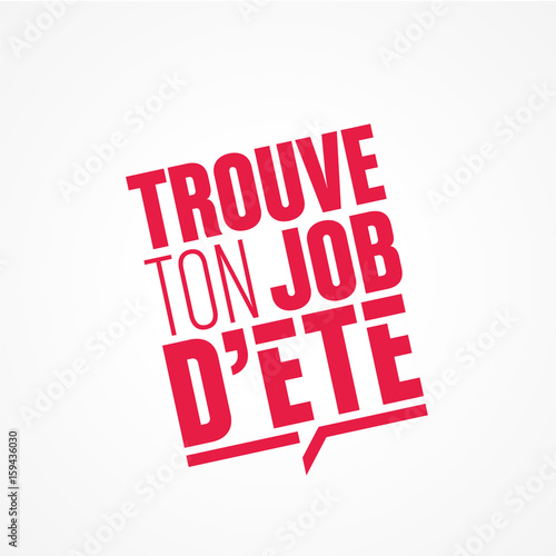 trouve ton job d'été
