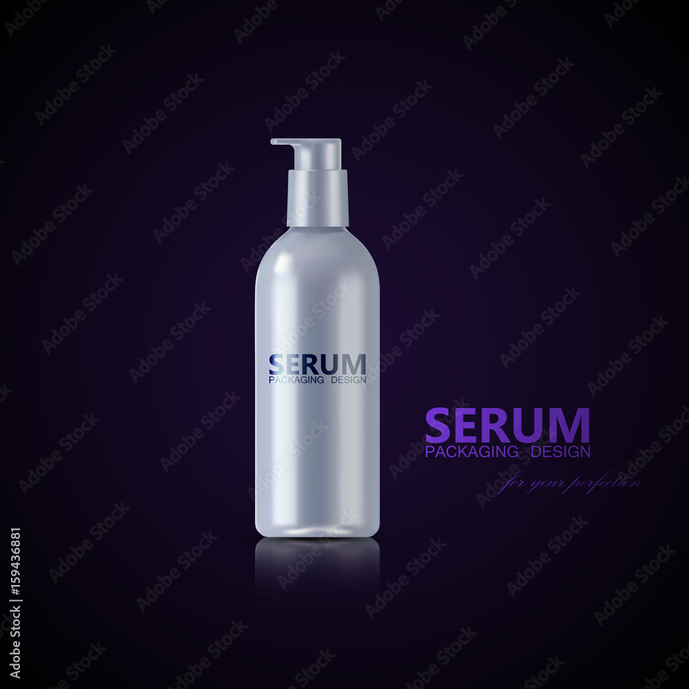 Anti aging serum ads poster template. Anti aging serum ads poster template.