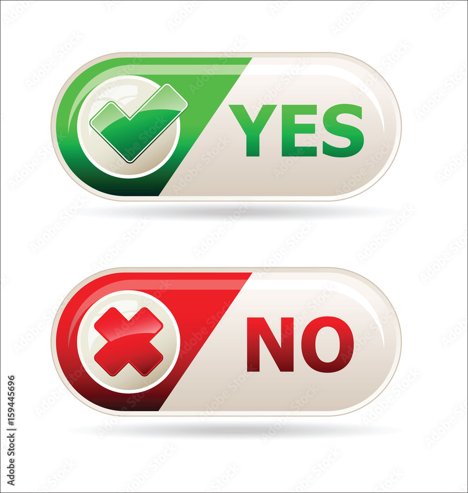Yes and no sign of product quality and choice Yes and no sign of product quality and choice