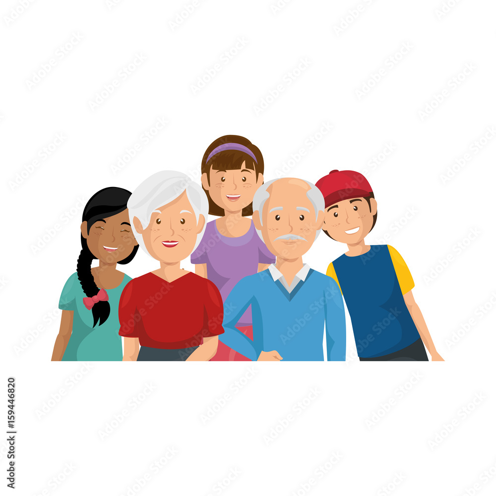 happy family icon over white background colorful design vector illustration happy family icon over white background colorful design vector illustration