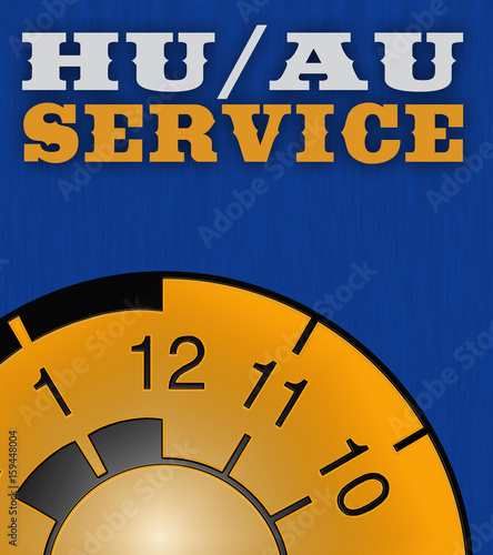 Bild auf Leinwand HU / AU Service