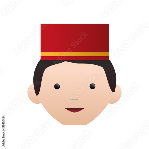 bell booy hotel icon vector illustration graphic design