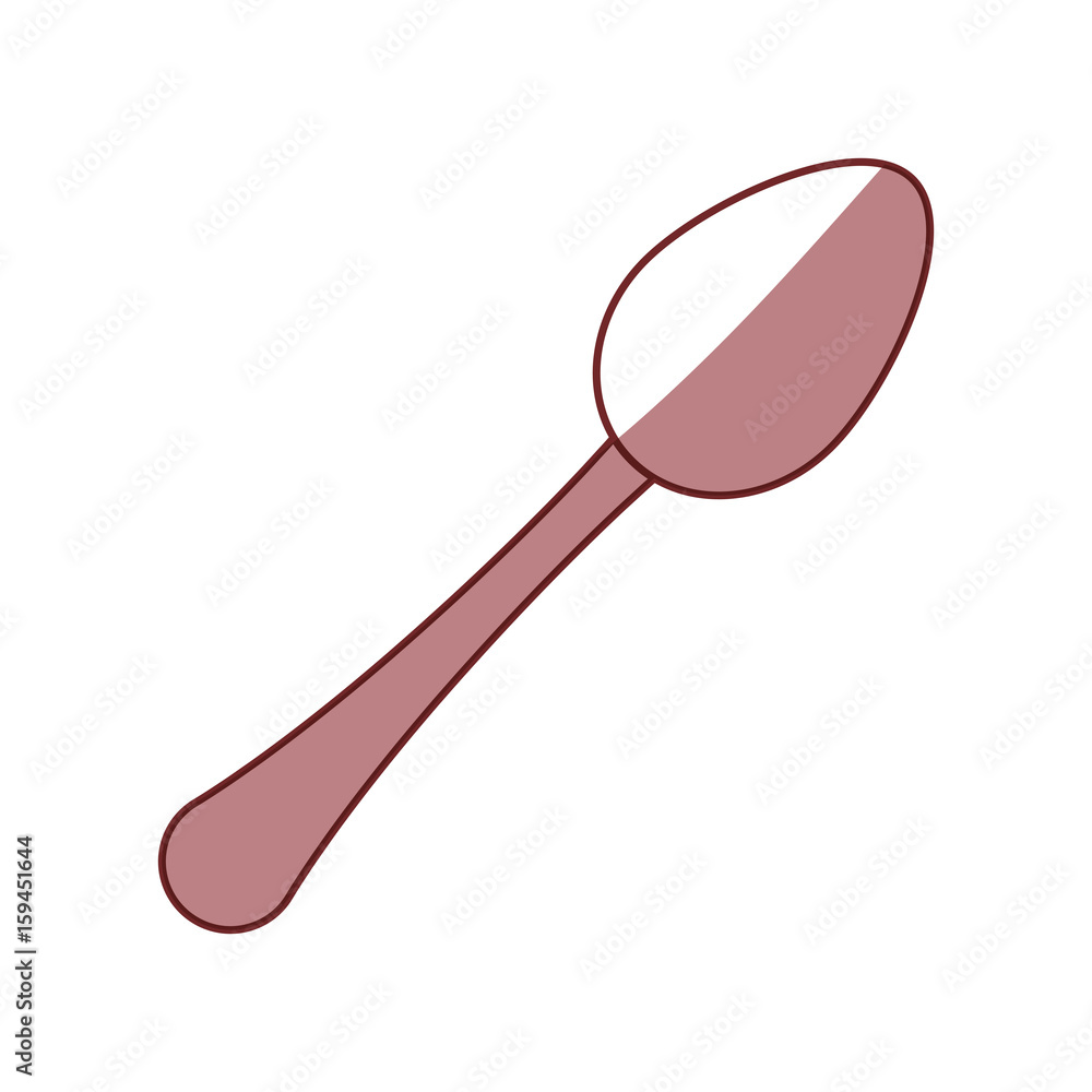 Cutlery spoon symbol icon vector graphic design Cutlery spoon symbol icon vector graphic design