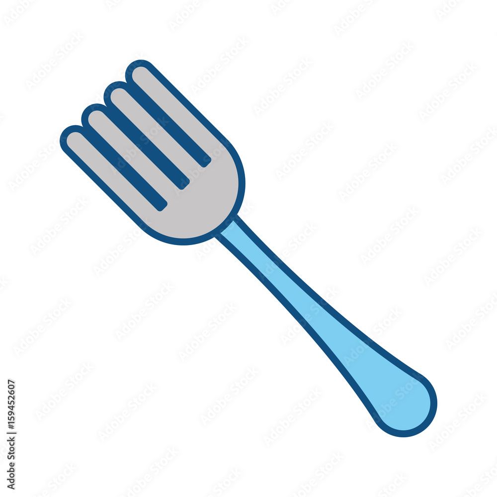 Covered fork symbol icon vector graphic design Covered fork symbol icon vector graphic design