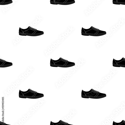 Blue men summer espadrilles . Summer comfortable shoes on the bare feet for everyday wear.Different shoes single icon in black pattern vector symbol stock illustration.