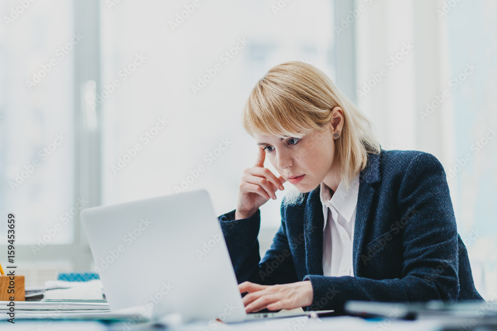 Woman in office Woman in office