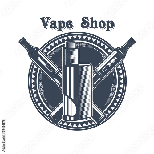 Vape shop and vapor bar, e-cigarette and e-liquid