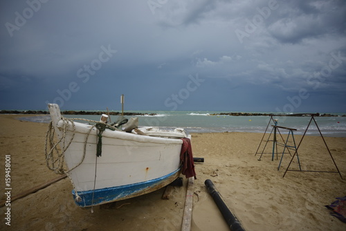 boat on the beach