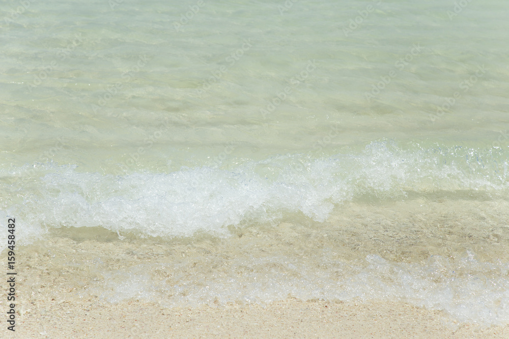 Beach background with ocean waves. Beach background with ocean waves.
