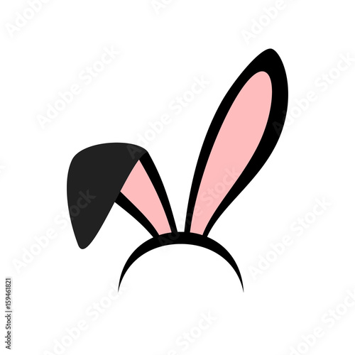 Bunny pink ears head accessory