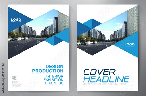 Business brochure flyer design a4 template.