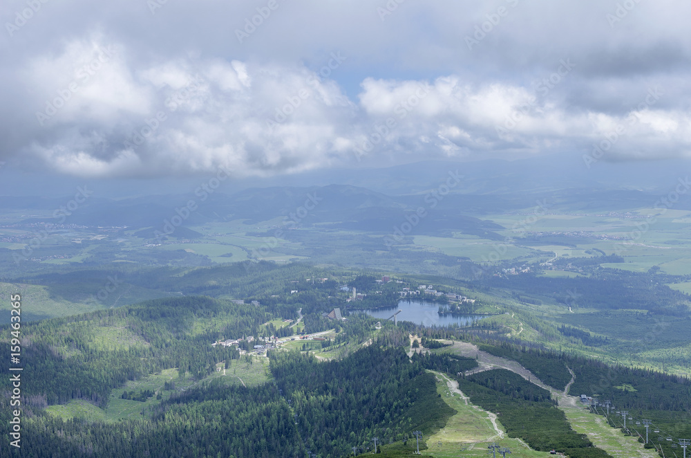 Tatras. Mountain landscape.
